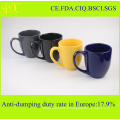 Tasse en céramique colorée FDA dans différentes couleurs